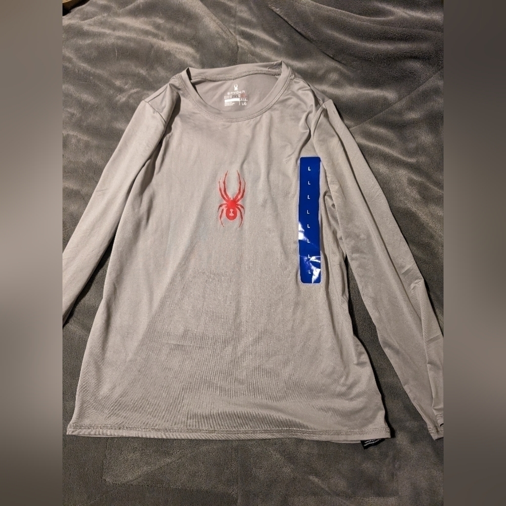 NWOT Kids Spyder Athletic Long‎ Sleeve